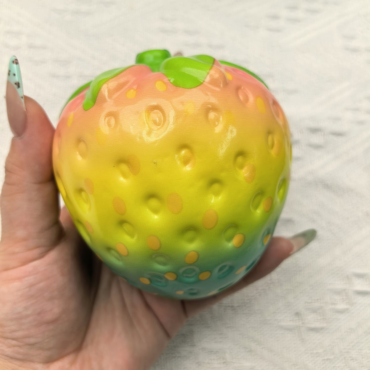 Colorful strawberry squishy, assorted color example