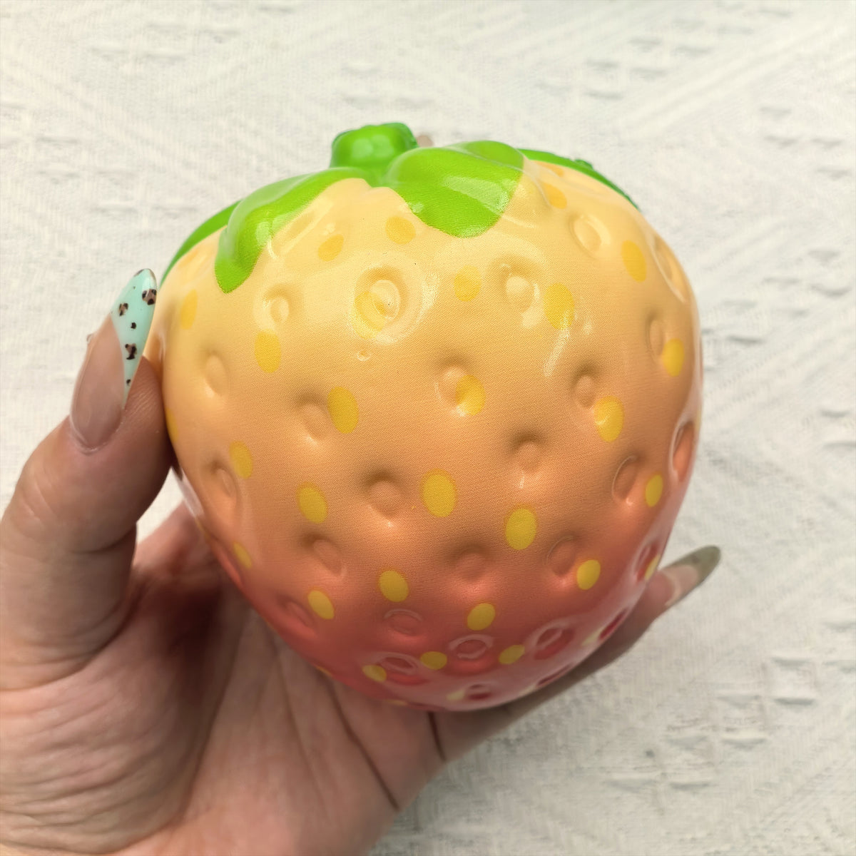 Colorful strawberry squishy, assorted color example