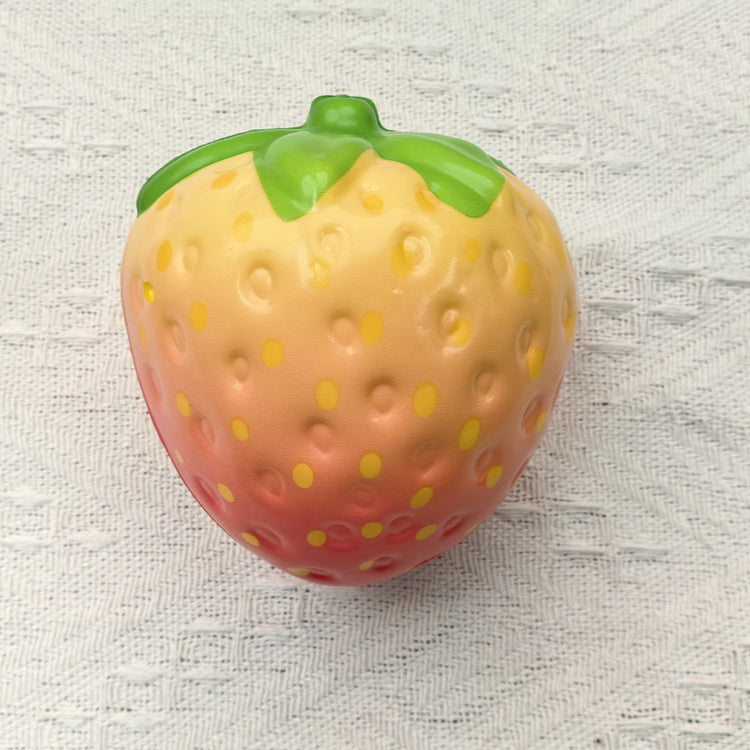Colorful Strawberry Squishy – Slow-Rising Stress Relief Fidget