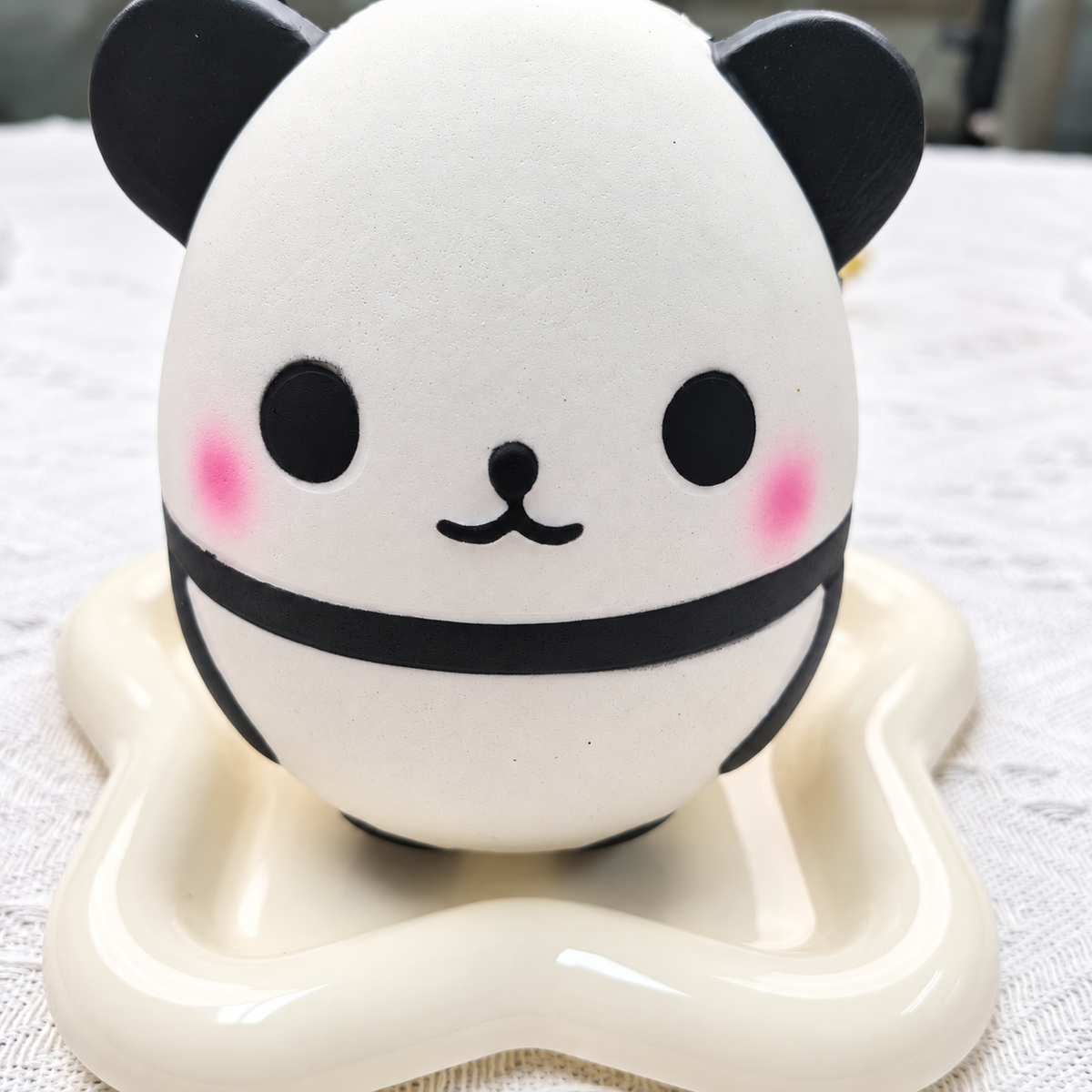 Panda Egg Squishy – Slow-Rising Toy