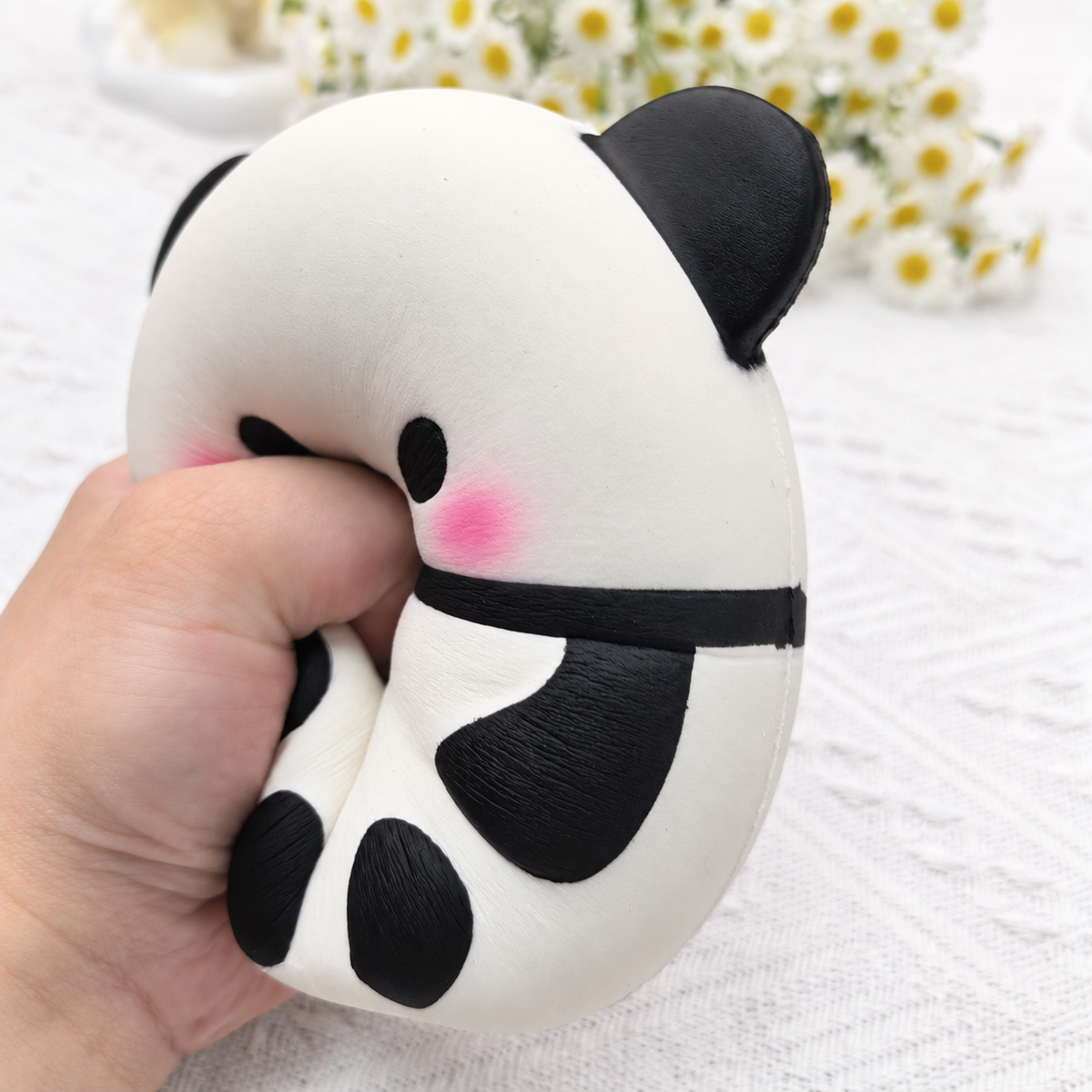 Panda Egg Squishy – Slow-Rising Toy